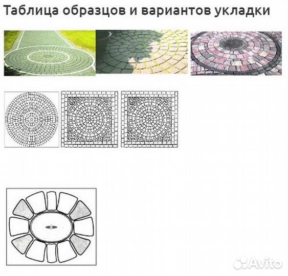 Тротуарная плитка Берит