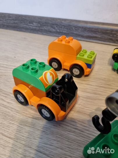 Lego duplo машинки