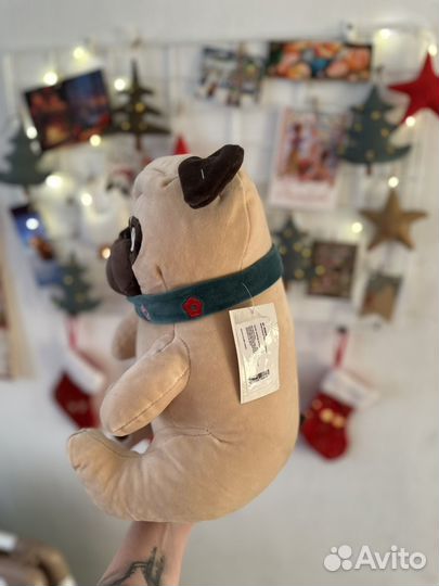 Мягкая игрушка мопс