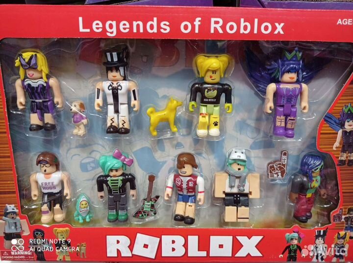 Роблокс Roblox 9 шт