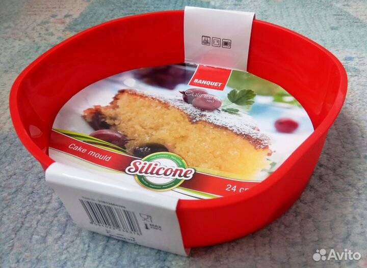 Форма силиконовая для выпечки новая