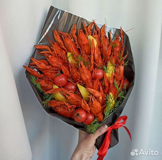 Букеты из раков