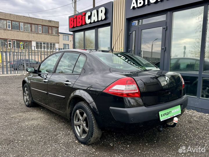 Renault Megane 2.0 AT, 2008, 198 000 км