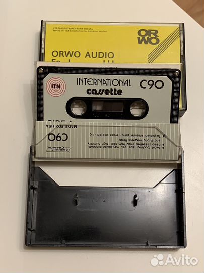 Аудиокассеты international cassette c90