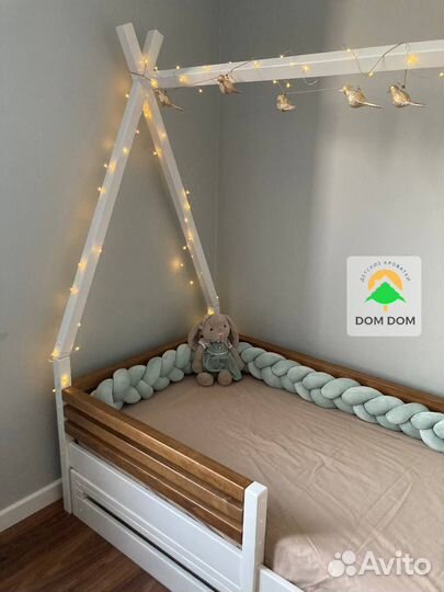 Кроватка вигвам новая детская