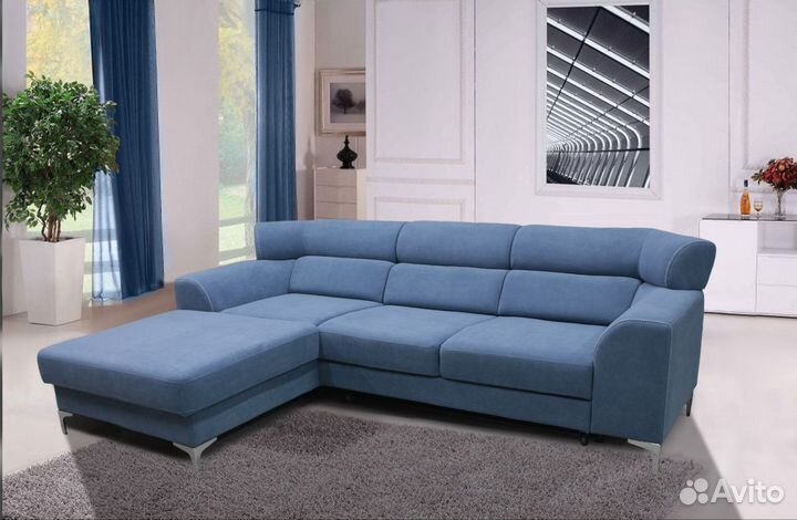 Угловой дизайнерский диван «Наоми»