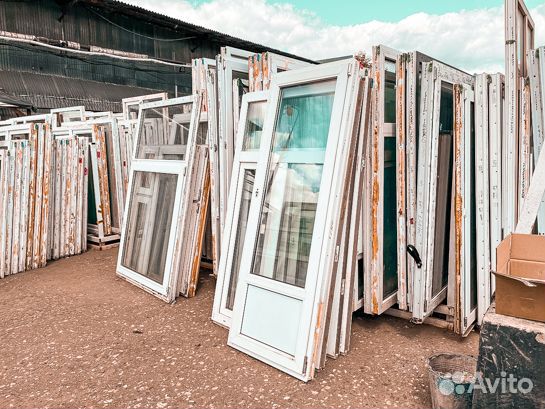 Пластиковые Окна и двери пвх бу