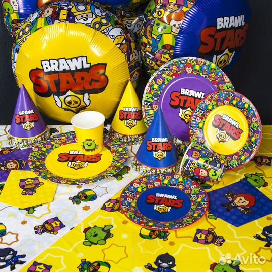 Шары в стиле Minecraft и Brawl Stars