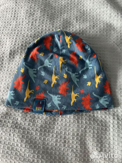 Шапка трикотажная на мальчика 6 лет