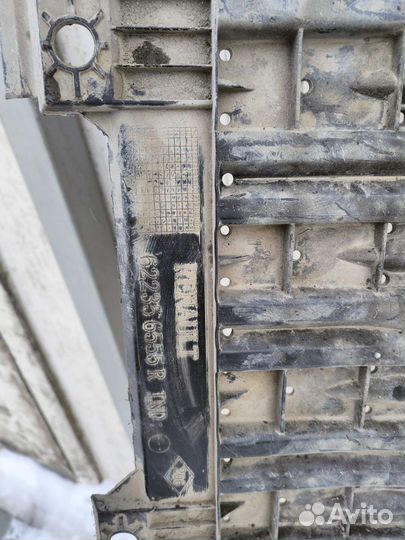 Защита бампера Рено Меган