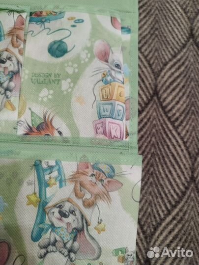 Кармашки для шкафчика в садик. Новые