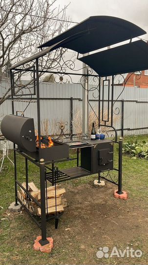 Мангал беседка