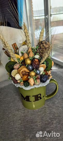 Съедобные букеты из сухофруктов