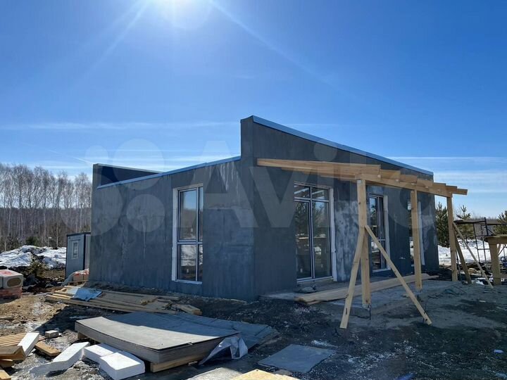 Коттедж 96 м² на участке 10 сот.