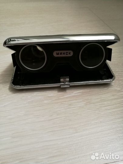 Бинокль театральный, складной