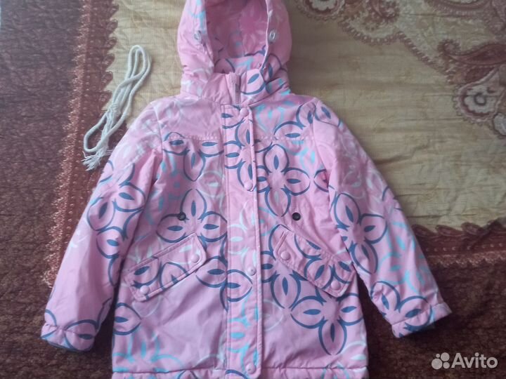 Куртка для девочки 116 размер демисезонная