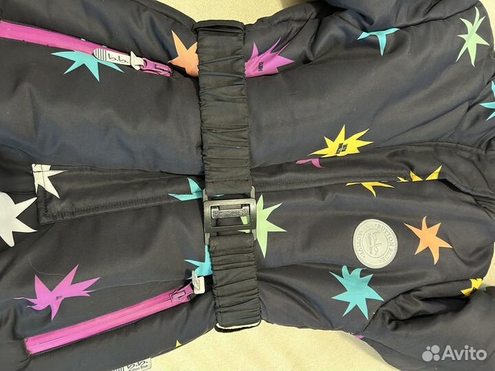 Комбинезон зимний 122 button blue