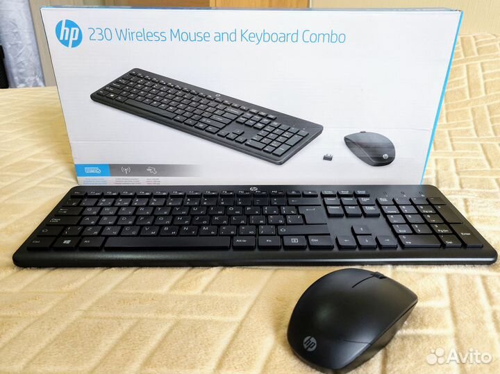 Беспроводная мышь+клавиатура HP 230 Wireless