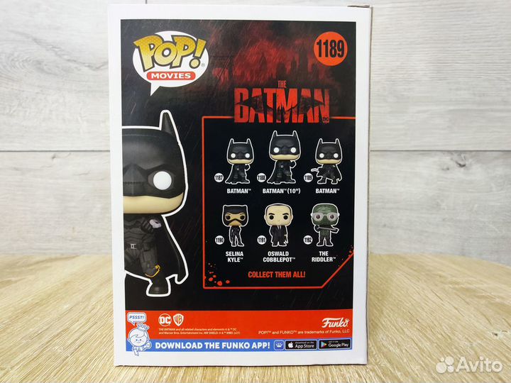 Фигурка Funko Pop Бетмэн - Batman №1189 Фанко Поп