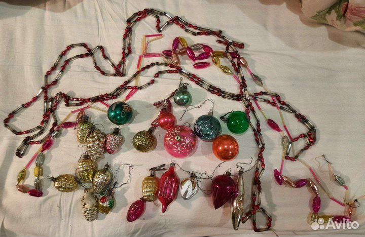 Елочные игрушки СССР