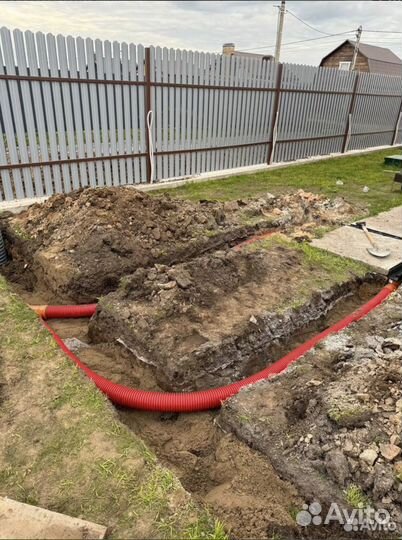 Дренаж участка / ливневка водоотведение