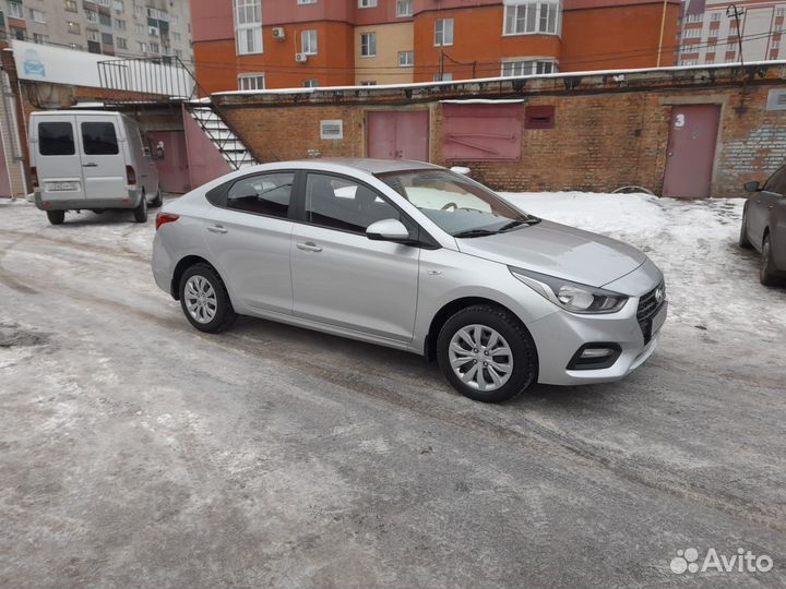Hyundai Solaris 1.4 AT, 2017, 99 000 км