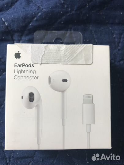 Наушники проводные оригинал EAR pods apple