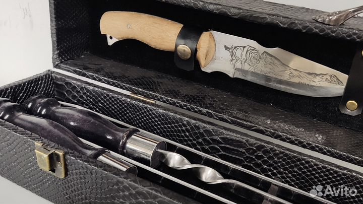 Набор шампуров в кейсе №1