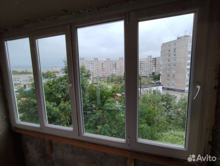 Окна лоджия бу