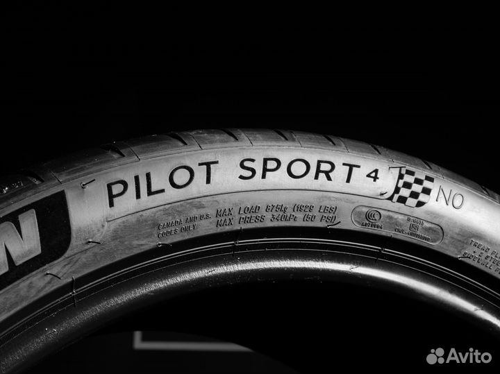 Michelin Pilot Sport 4 Acoustic 315/30 R21 и 275/35 R21 112Y
