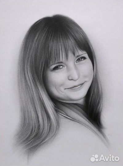 Портрет карандашом на заказ