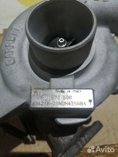 Турбина Opel Astra G Zafira A, x20dth