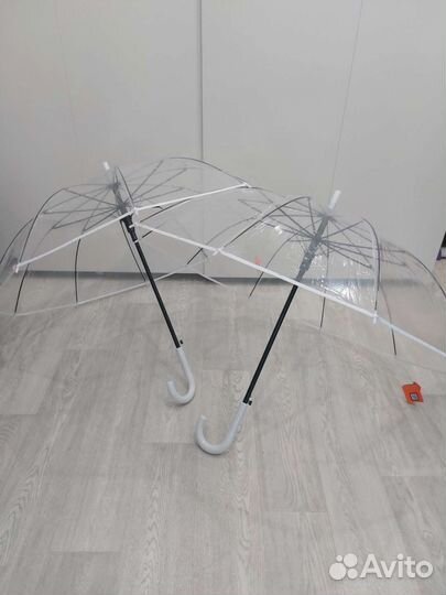 Прозрачный зонт