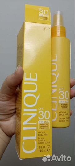 Солнцезащитный масло-спрей Clinigue
