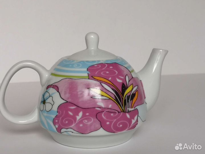 Чайник заварочный фарфоровый