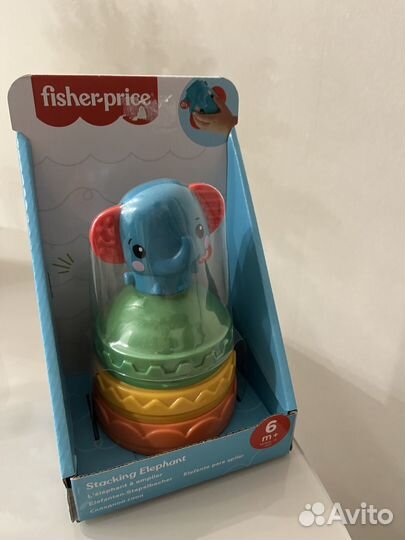 Пирамидка fisher price