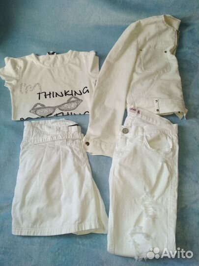 Вещи пакетом 40-42 р-ра (белые)