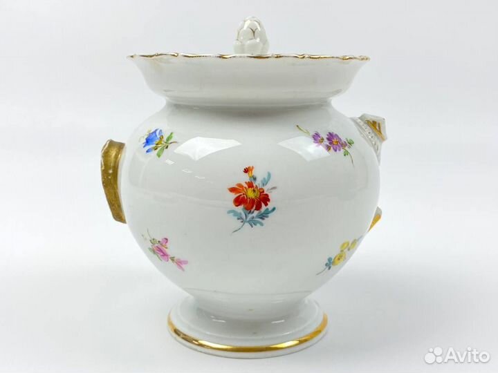 Чайник фарфоровый Мейсен, винтаж