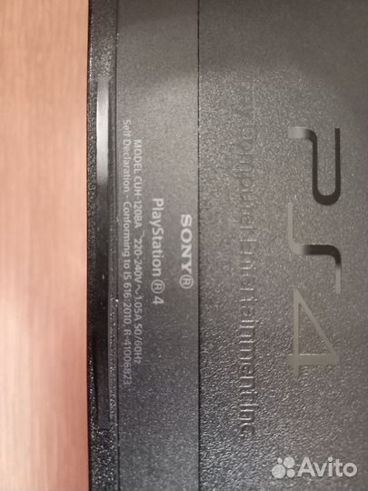Sony PS4 1208А (матовая, тихая), 2 геймпада
