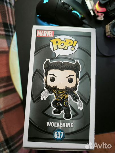 Funko pop marvel wolverine 637