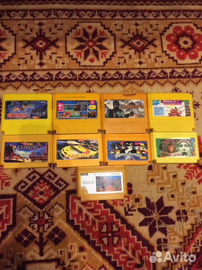 Картриджи на dendy