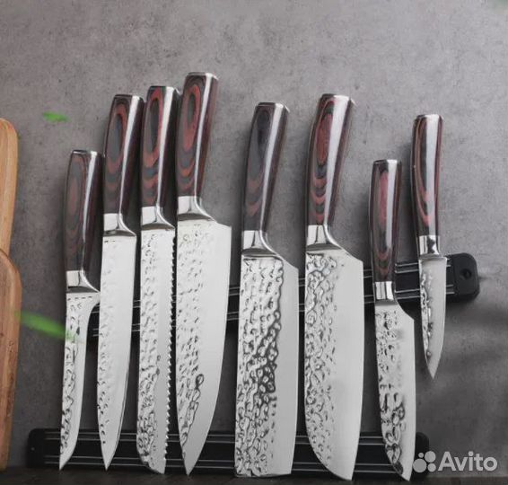 Набор кухонных ножей из 10 предметов