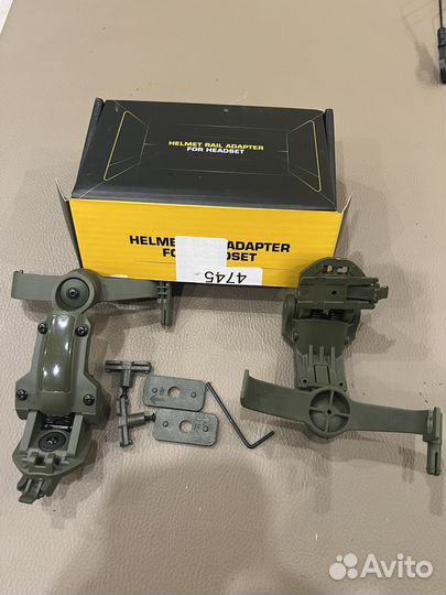 Крепления для наушников на шлем