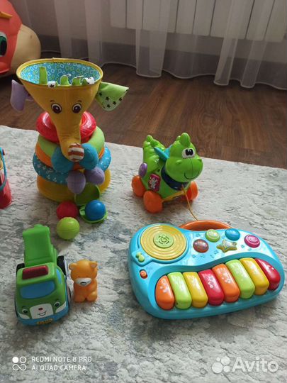 Игрушки пирамидка cортер elc Fisher price chicco k