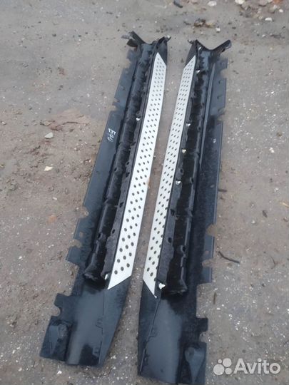 Подножки порогов BMW X5 E70 OEM