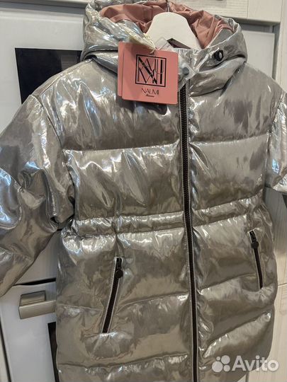 Пуховик пальто Naumi 5-6 новое