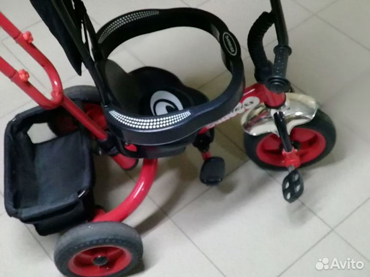 Детский трехколесный велосипед бу