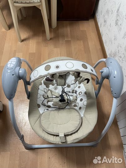 Стул (качели) для кормления музыкальные