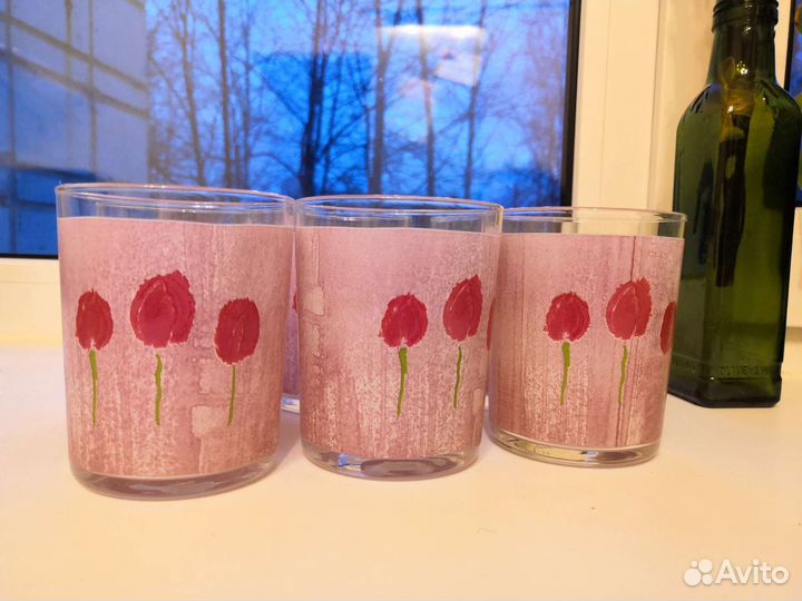 Набор бокалов-стаканов 6 шт