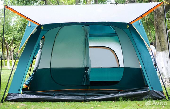 Двухсекционная палатка